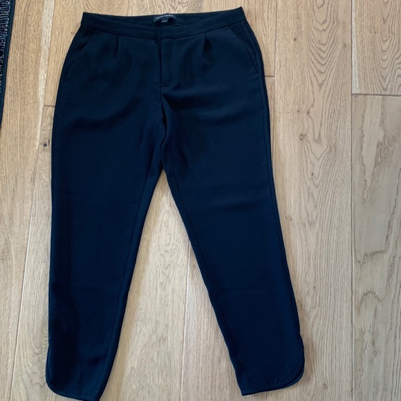 Banana Republic Black Side Stripe Drapey Pants - Picture 2 of 7